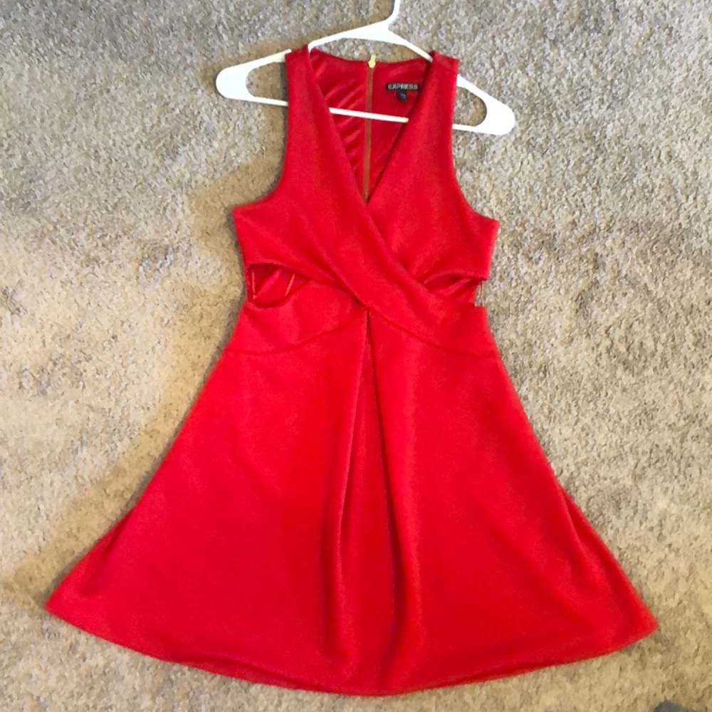 Red dress
